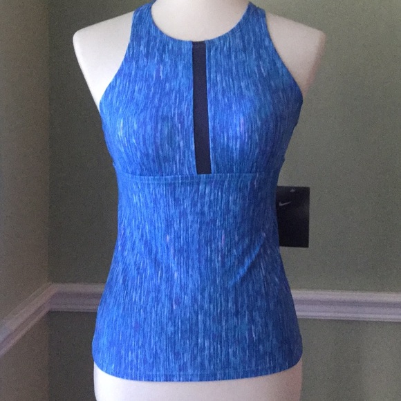 Nike Tops - NIKE Size Small Sports Tank Blue/Lilac Tank Top